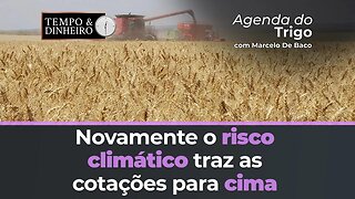 Novamente o risco climático traz as cotações para cima