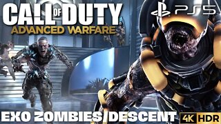 Call of Duty: Advanced Warfare Exo Zombies on Descent | PS5, PS4 | 4K HDR (No Commentary Gameplay)
