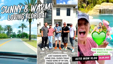 We're Off To An Adventure! Enjoying Warm And Sunny Florida! | Keto Mom Vlog