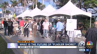 What is the future of Flagler Drive in downtown West Palm Beach?