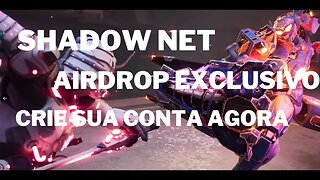 AIRDROP SHADOW WAR (NET) PROJETO COM HYPE NA GRINGA! ATUALIZAÇÃO DE AIRDROPS PRA NÃO ESQUECER