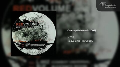 L-Wiz - Cowboy Universal (Redvolume | RVOL004) [Rootstep]