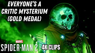 Everyone's A Critic Mysterium (Gold Medal) | Marvel's Spider-Man 2 4K Clips