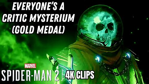 Everyone's A Critic Mysterium (Gold Medal) | Marvel's Spider-Man 2 4K Clips