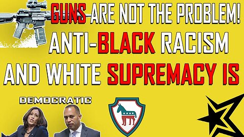 GUNS Are Not The Problem, Anti-Black Racism Is!