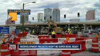 Tampa redevelopment projects won't be Super Bowl ready