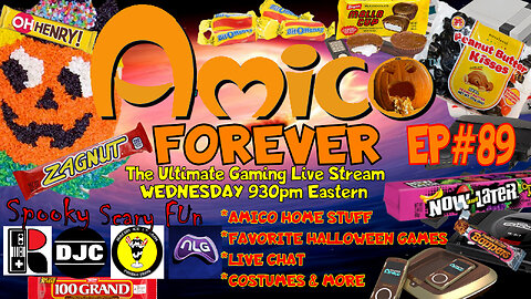 AMICO FOREVER - Ep#89 The Halloween Special 2023 Live at 9:30pm Eastern