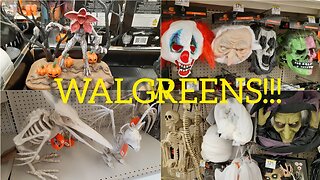 WALGREENS Halloween Decorations Walkthrough 2023 Animatronics,Masks & more! #halloween #walgreens