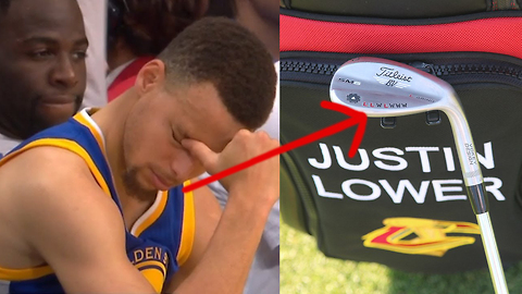 Steph Curry TROLLED by Justin Lower Over Blown 3-1 Lead During Golf Tournament