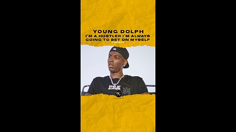 @youngdolph I’m a hustler I’m always going to bet on myself. @revolttv