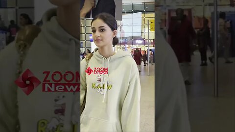 Ananya Pandey Spotted At Airport 📸✈️ #shorts