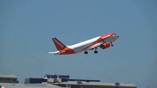 Landings and Departures PLANE SPOTTING GIBRALTAR, Extreme Airport, 4K