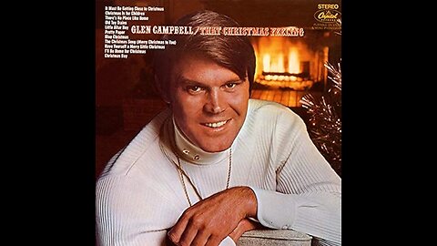 Glen Campbell - I'll Be Home for Christmas (Lyric Video)