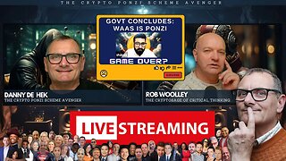 🔴 LIVE NOW: SERIOUS ALLEGATIONS We Are All Satoshi is PONZI SCHEME [Investment fraud]
