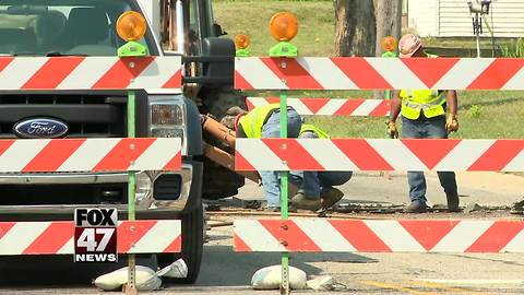 Cavanaugh Road Railroad Crossing closed for repair