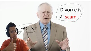 Divorce is a scam (honest ad's reaction)