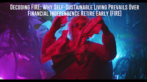 Decoding FIRE: Why Self Sustainable Living Prevails Over Financial Independence Retire Early (FIRE)