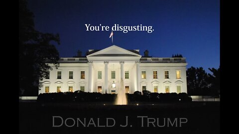 Donald Trump Quotes - You're disgusting...