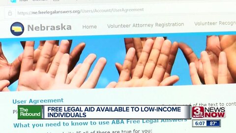 Free legal aid available to low income individuals