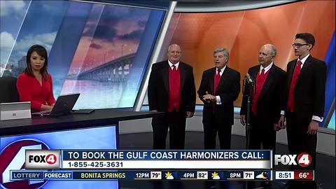 Gulf Coast Harmonizers sing at Fox 4