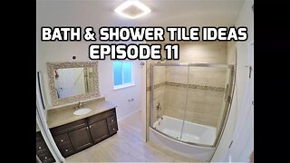 Bath & Shower Tile Ideas EPISODE 11 Elegant Design