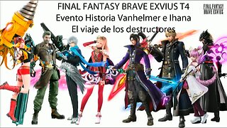 FF Brave Exvius HD Evento Historia Vanhelmer e Ihana El viaje de los destructores (Sin gameplay)