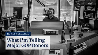 Here’s What I’m Telling The Major GOP Donors Next month