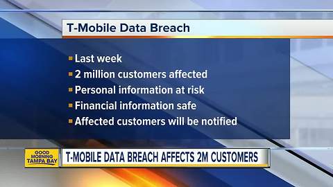 T-Mobile Data Breach: 2 million customers affected in data breach last week