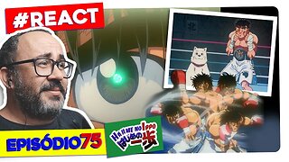 IPPO METE COMBO TRIPLO E DERROTA SENDO | FINAL EMOCIONANTE!! | React Hajime no Ippo Episodio 75