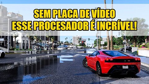 Ryzen 5 4600G GTA V SEM PLACA DE VÍDEO