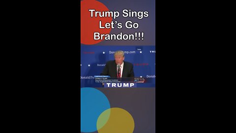 Trump Signs Lets Go Brandon Song