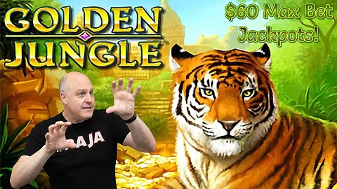 🐯 Golden Jungle Jackpots 🐯$60 High Limit Slot Session at The Monarch Resort Casino in Blackhawk