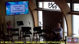 NCTV45 FIRST PRESBYTERIAN CHURCH SERVICE SUNDAY JUNE 11 2023