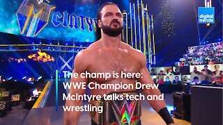 WWE Champion Drew McIntyre Talks Thunderdome and the 2021 Royal Rumble