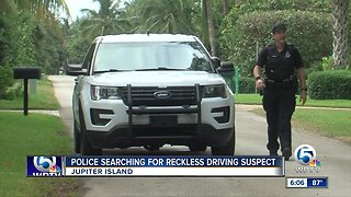 Police search for suspect at large on Jupiter Island
