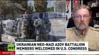 US Government welcomes Ukrainian Military's Azov Battalion in Washington DC - September 28, 2022