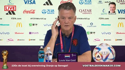 Weet Louis van Gaal al wie er gaat keepen bij Senegal - Nederland? 'Ik wel, maar jij niet' 🤣