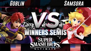 eU | Samsora (Peach) vs. APE | Goblin (Roy) - Ultimate Winners Semifinals - TNS 8
