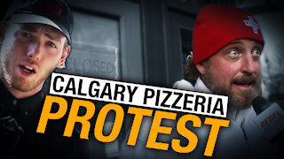 Vaccine choice at Without Papers Pizza top of mind for Calgary supporters