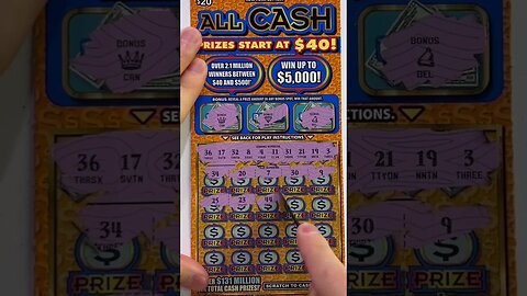 BRAND NEW ALL CASH!! #lotto #scratchtickets #lotterytickets #scratchers #ny #scratchcard #shorts