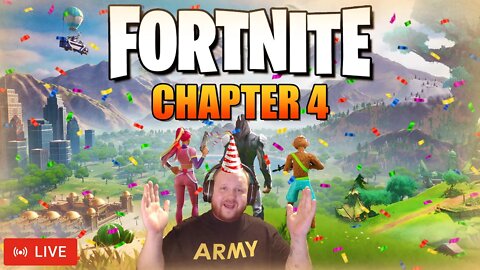 🔴LIVE - FORTNITE | CHAPTER 4 RELEASE PARTY!