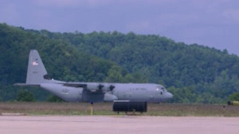 The First Two C-130 J-30 Super Hercules Land at the 130th Airlift Wing