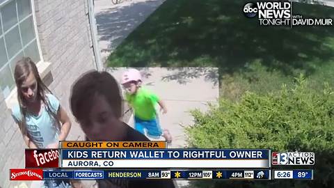 Three Children Return Wallet Full Of Cash To Its Rightful Owner