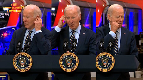 Biden Clown Show : "Don't jump.. I always used to sit there, I mean it, coming home, and look out and see people sitting at their kitchen tables. Literally!.. They're stuck with me.. not a joke."