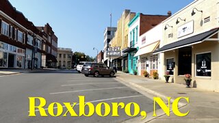 Roxboro, NC, Town Center Walk & Talk - A Quest To Visit Every Town Center In NC