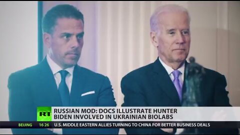 Russian MOD: Documents illustrate Hunter Biden involved in Ukrainian bio-labs