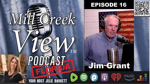 Mill Creek View Florida Podcast EP16 Jim Grant Interview & More 11 07 23