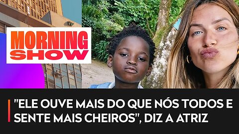 Gio Ewbank revela que seu filho Bless foi diagnosticado com síndrome sensorial