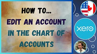 How to EDIT an account to the Chart of Accounts in Xero 2024 (Step By Step) (4K)