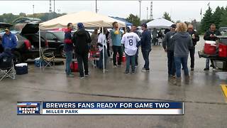 Brewers fans confident heading into Game 2 of the NLDS